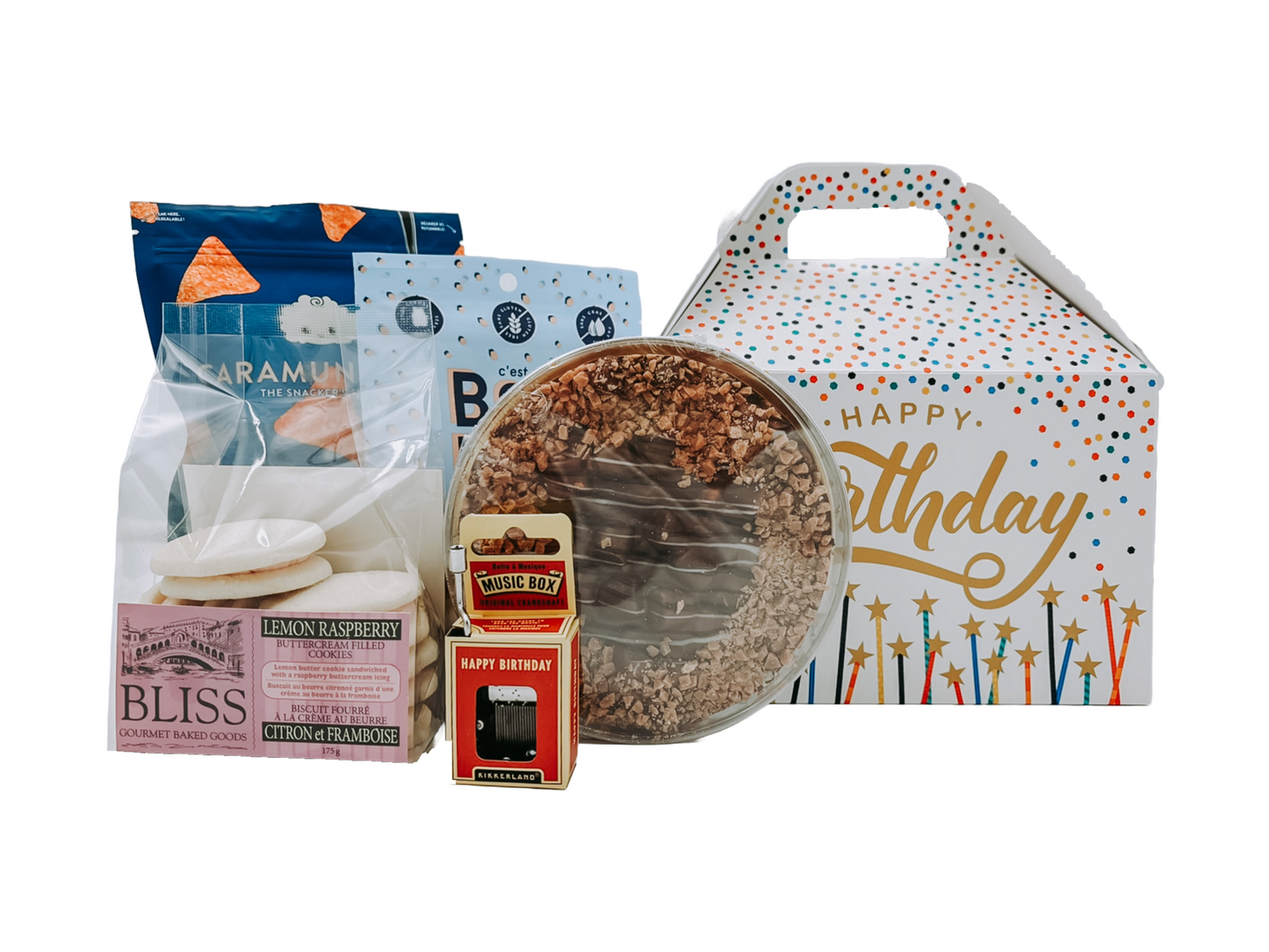Calgary Gift Basket by A Basket Case | Happy Birthday Box