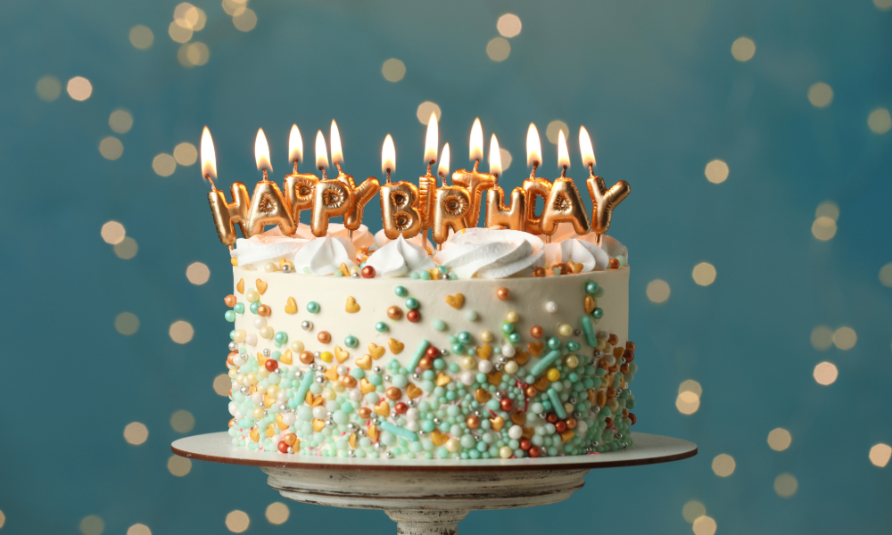 Custom birthday gift basket in Calgary with local treats and personalized items