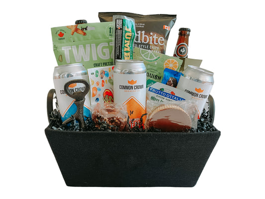 Beer Gift Basket Delivery in Calgary Alberta by A Basket Case