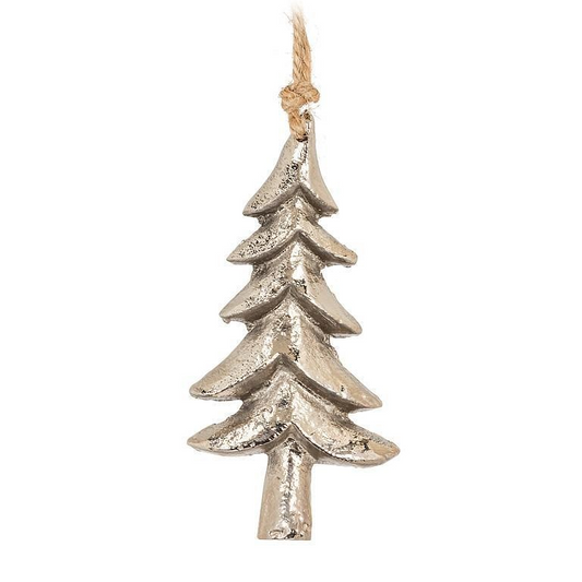 Tree Ornament in Silver